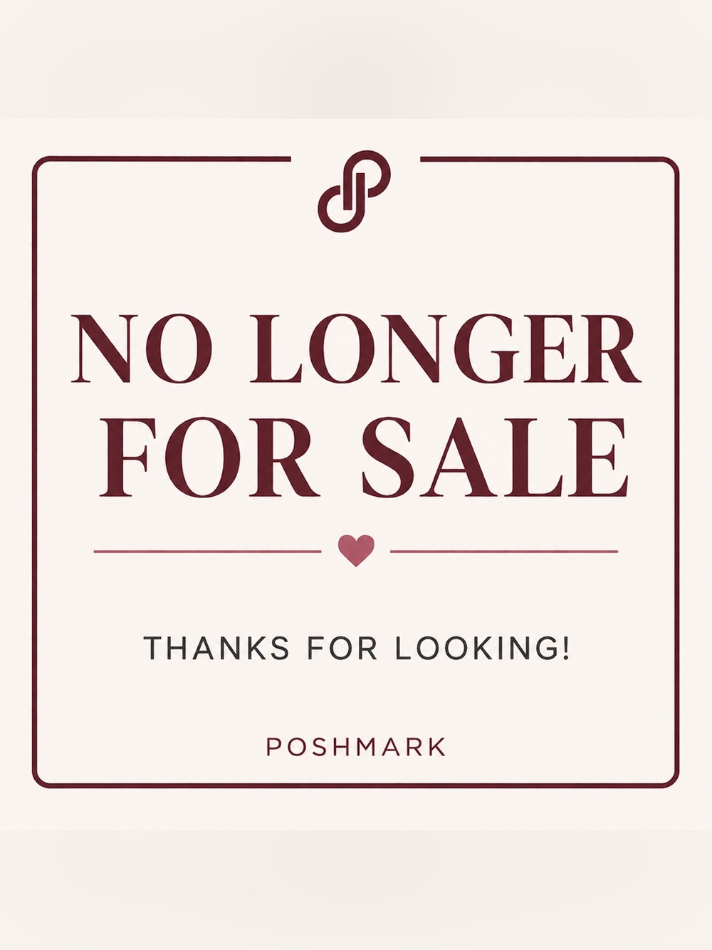 This item is no longer for sale!